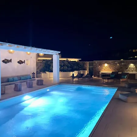 Lidia 別荘 Panormos (Mykonos)